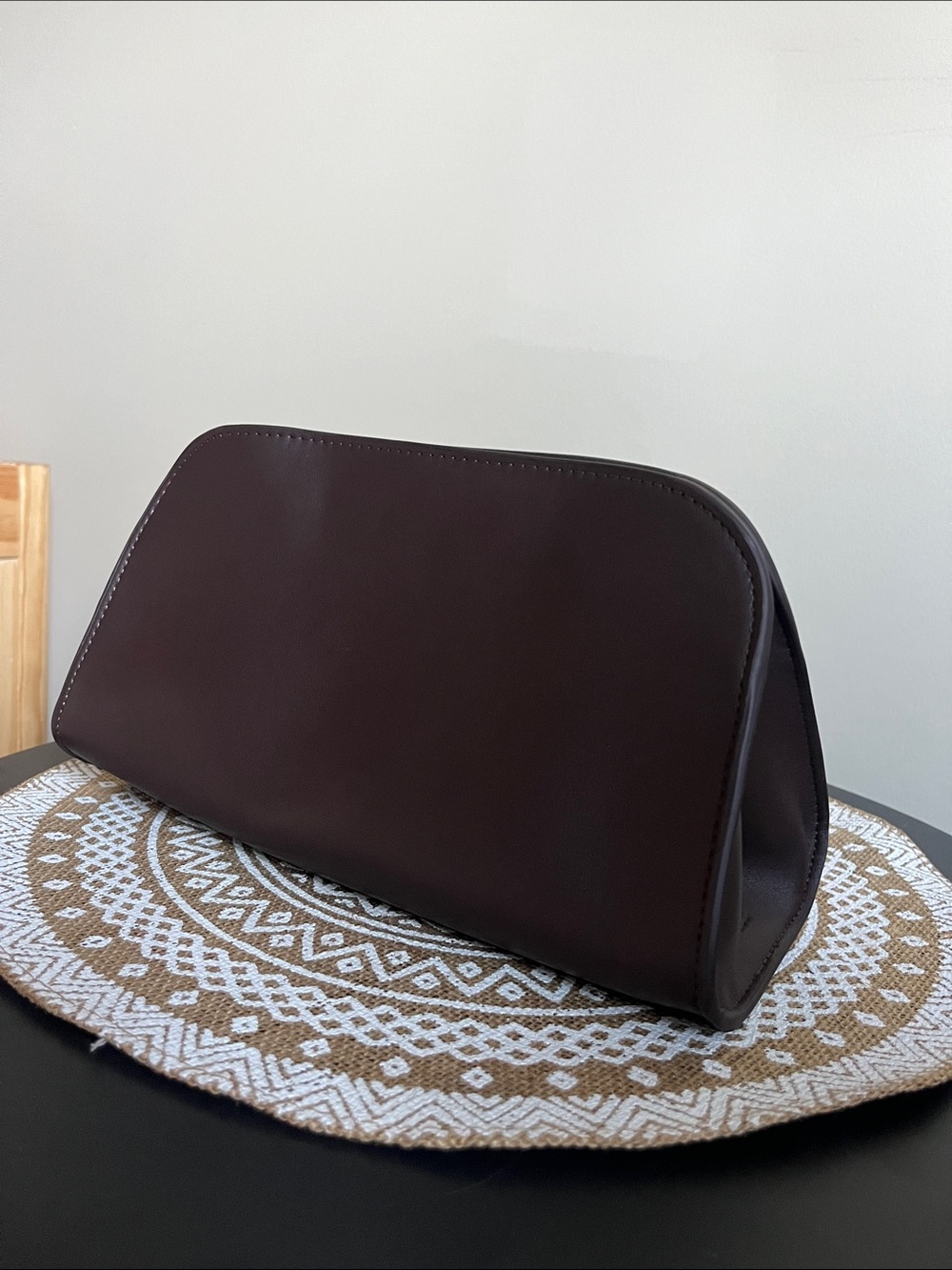 The Row Peggy Brown Leather Clutch - Inspired - Picture 12 of 13